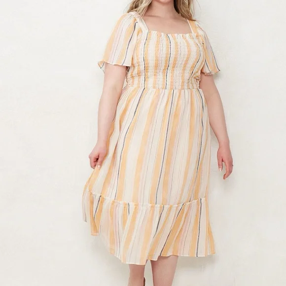 lauren conrad midi dress Lauren Conrad into picnic plaid chic midi dress for Spring 2026 at Kohl's